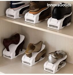 Organizador de Sapatos Regulável Shoe Rack InnovaGoods (6 Pares)