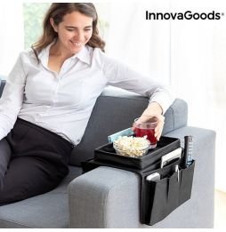 Bandeja para Sofá com Organizador de Comandos InnovaGoods