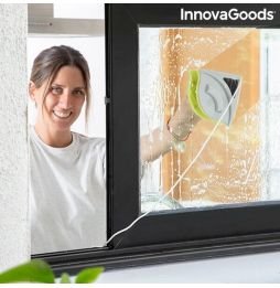 Dispositivo de limpeza de vidros triangular e magnético Klinmag InnovaGoods