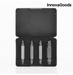 Saca pernes para Extrair Parafusos Danificados InnovaGoods (Pack de 4)