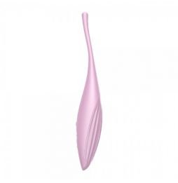 Vibrador Clitoriano Curvo Satisfyer Cor de Rosa