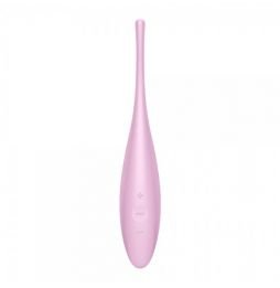 Vibrador Clitoriano Curvo Satisfyer Cor de Rosa