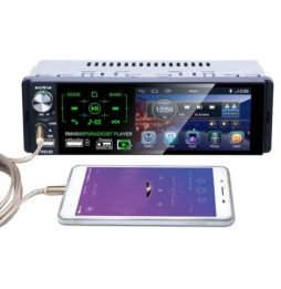 Autoradio DIN 1 P5130 TFT LCD 4.1" a cores | Bluetooth | USB | SD | AUX
