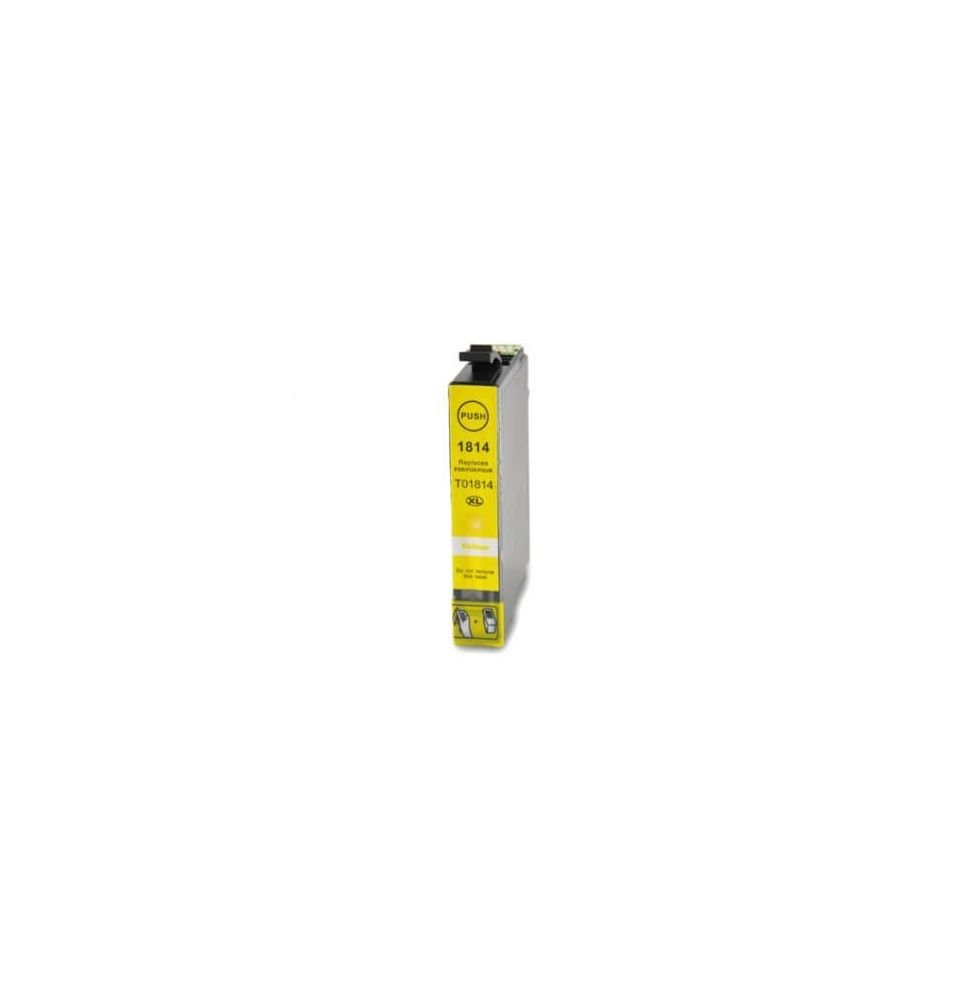 Tinteiro Compativel Epson T1804 / T1814 / 18 XL Amarelo 13ml