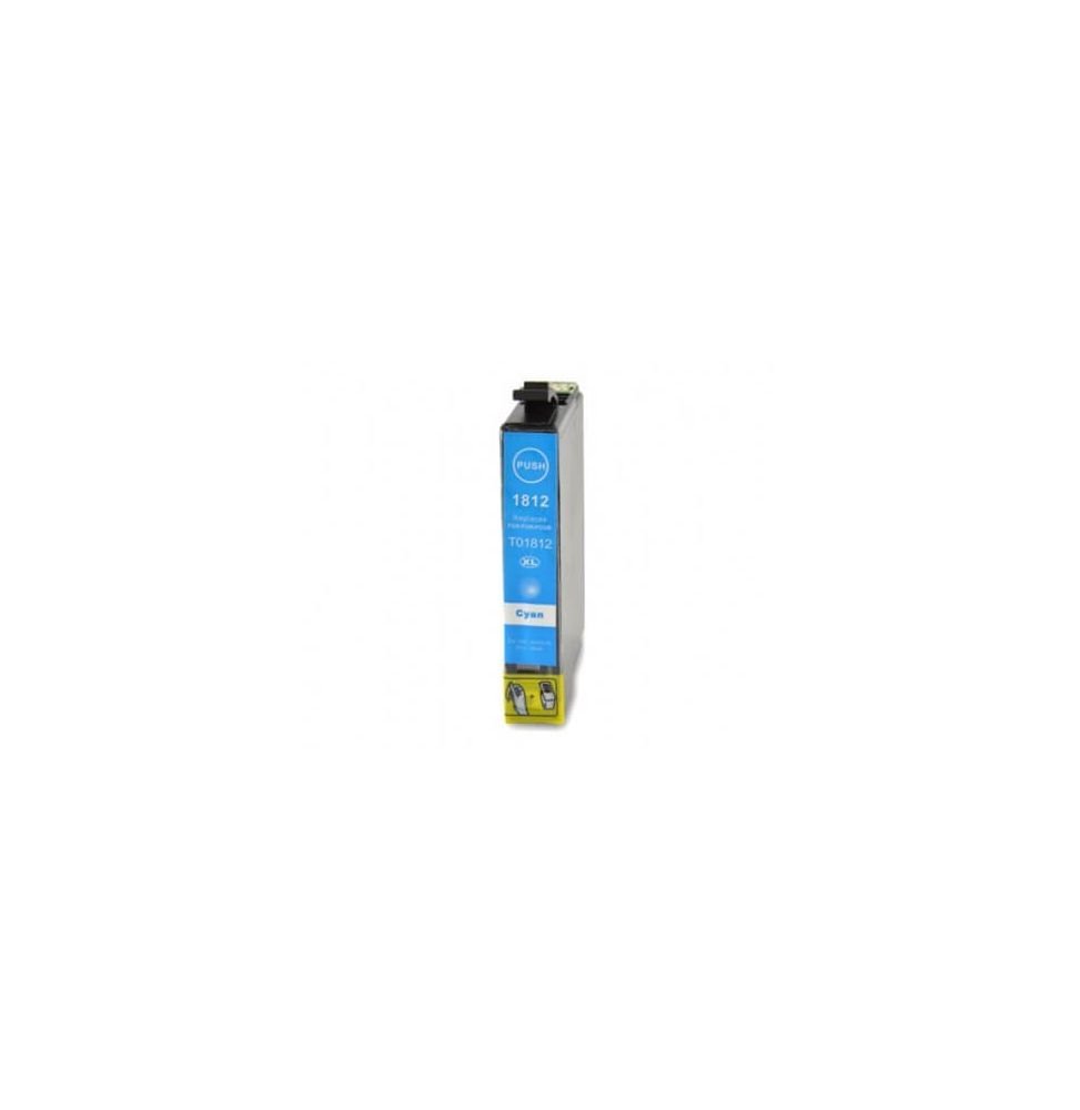 Tinteiro Compativel Epson T1802 / T1812 / 18 XL Ciano 13ml