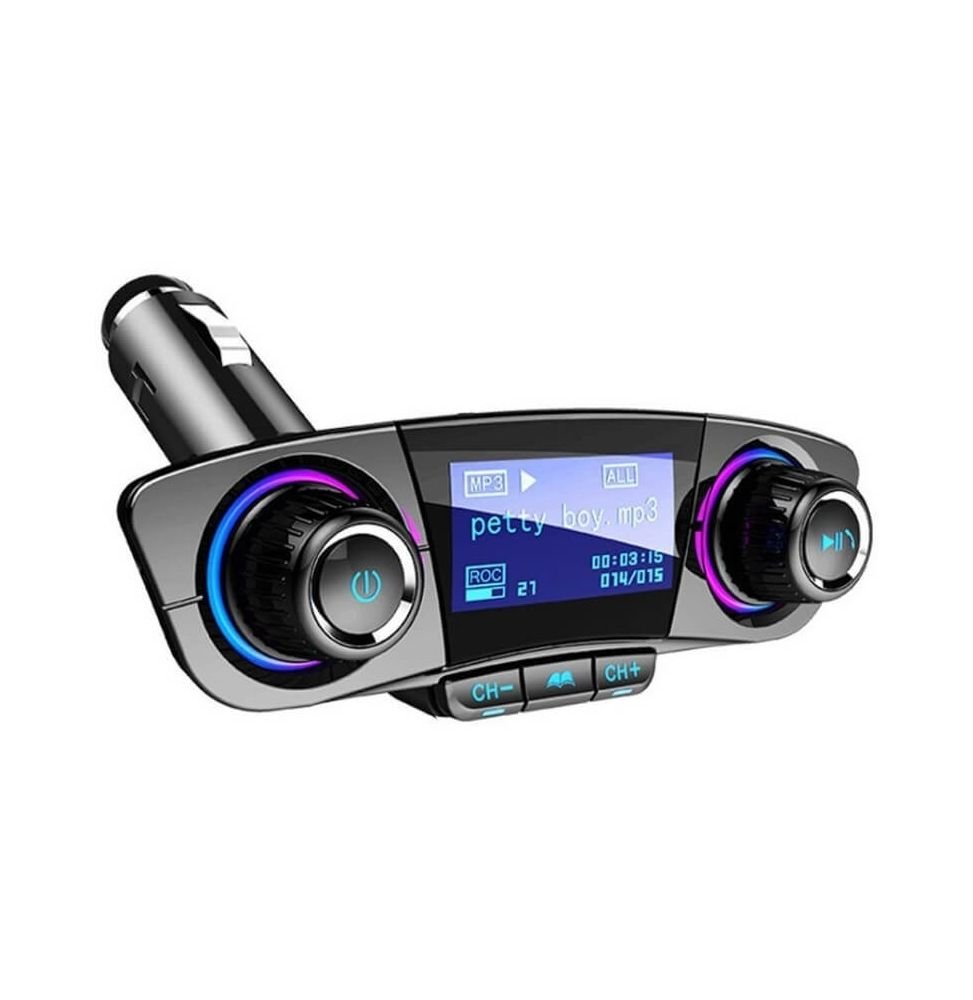 Transmissor M3 Bluetooth FM / MP3 com Ecrã para Carro