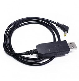 Cabo de carregamento USB para baofeng série UV5R