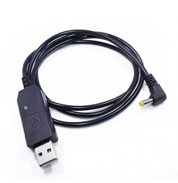 Cabo de carregamento USB para baofeng série UV5R