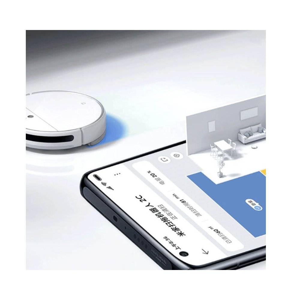 Xiaomi Mi Robot Vacuum Mop 2C, potência de sucção de 2200 Pa com um ...