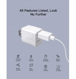 Adaptador USB 5V Inteligente s/ Fios Wi-Fi - Sonoff Micro