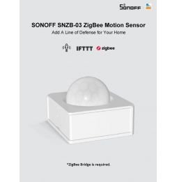 Sensor de Movimento s/ Fios Wi-Fi Zigbee - Sonoff