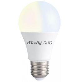 Lâmpada LED Duo E27 A60 Smart Wi-Fi 9W 2700~6500K 800Lm - Shelly Duo