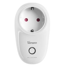 Tomada Wi-Fi Inteligente (SMART PLUG) 2200W ANDROID/IOS - Sonoff S26 R2