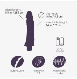 VIBRADOR REALÍSTICO GUIDO CRUSHIOUS