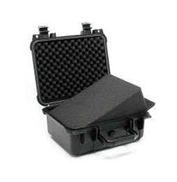 Mala de proteção para equipamentos Câmera Hard Case Box preto M 35x29.5x15cm