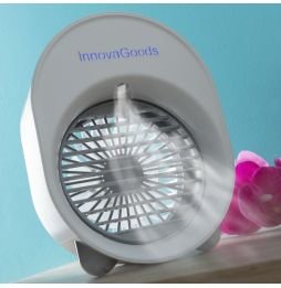 Mini Climatizador Humidificador por Ultrassons com LED Koolizer InnovaGoods