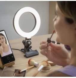 Aro de Luz Selfie com Pinça de Suporte Lumahoop InnovaGoods