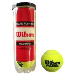 Tubo 3 Bolas de Padel Wilson 'Rush 100'