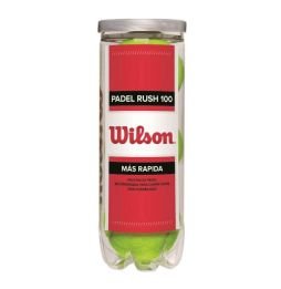 Tubo 3 Bolas de Padel Wilson 'Rush 100'