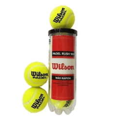 Tubo 3 Bolas de Padel Wilson 'Rush 100'