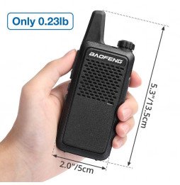 Pack 2uni Baofeng  GT-22 0,5W PMR RADIO